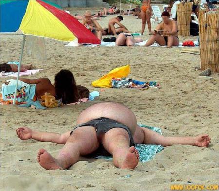 big on the beach